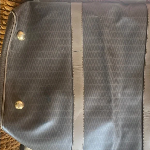 Mario Valentino Men's Brown Duffle